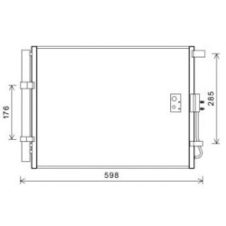 Condenser DIEDERICHS DCC1925 OE Ref 97606A5801