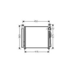 Condenser DIEDERICHS DCC1927 OE Ref 9760607200