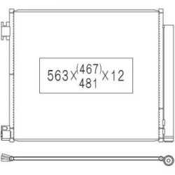Condenser DIEDERICHS DCC1953 OE Ref 921004EA0A