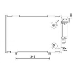 Condenser DIEDERICHS DCC1956 OE Ref AV1119710FA