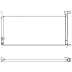 Condensateur DCC1959 pour TOYOTA AURIS OE 8845002430