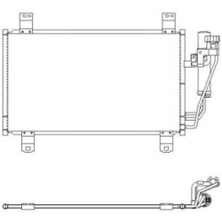 Condenser DIEDERICHS DCC1962 OE Ref D09W61480A