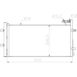 Condenser DIEDERICHS DCC1971 OE Ref 8U0260401C