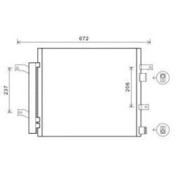 Condensateur DCC1982 pour JAGUAR F-TYPE, XF, XJ OE C2D18414