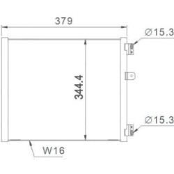 Condenser DIEDERICHS DCC1998 OE Ref 99157311104