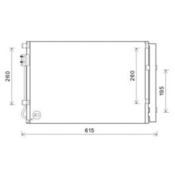 Condenser DIEDERICHS DCC2018 OE Ref 976061W001