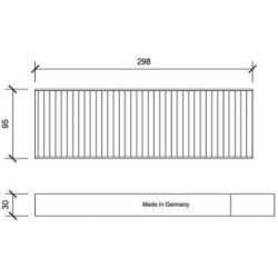 Cabin Air Filter DIEDERICHS DCI0192S OE Ref 6479.92