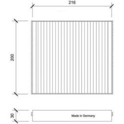 Cabin Air Filter DIEDERICHS DCI0230 OE Ref G3010-SA100