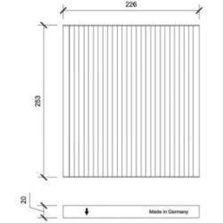 Cabin Air Filter DIEDERICHS DCI0232 OE Ref 971333SAA0