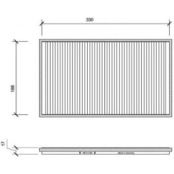 Cabin Air Filter DIEDERICHS DCI1002 OE Ref 9121626
