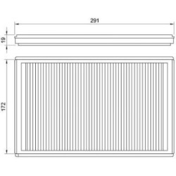 Cabin Air Filter DIEDERICHS DCI1017 OE Ref 7701040543