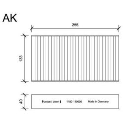 Cabin Air Filter DIEDERICHS DCI1150S OE Ref A164830021864