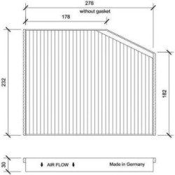 Filtre d'habitacle DCI1255 pour FORD TRANSIT OE 1839688