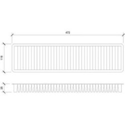 Cabin Air Filter DIEDERICHS DCI1804 OE Ref 64 31 9 257 505