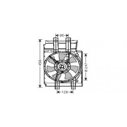 Condenser Fan DIEDERICHS DCL1018 OE Ref 9212041B01