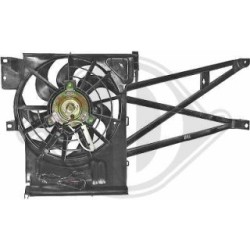 Ventilateur de condenseur DCL1021 pour VAUXHALL VECTRA OE 52464704 DIEDERICHS