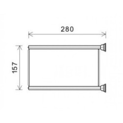 Interior Heat Exchanger DIEDERICHS DCM1109 OE Ref 68003993AA