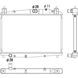 Radiator DIEDERICHS DCM2276 OE Ref Y40515200