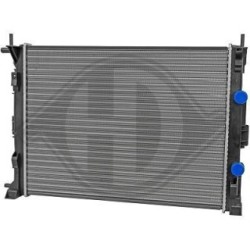 Radiateur DCM2923 pour RENAULT GRAND, MEGANE, SCENIC DIEDERICHS