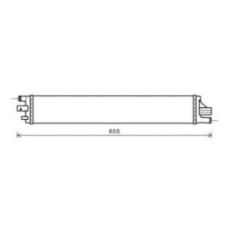 Radiator DIEDERICHS DCM2966 OE Ref 93168915