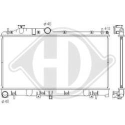 Radiateur DCM3044 pour SUBARU LEGACY OE 45111AG030 DIEDERICHS