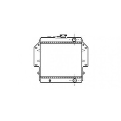Radiator DIEDERICHS DCM3058 OE Ref 1770083000