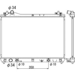 Radiator DIEDERICHS DCM3115 OE Ref 1770065J10000