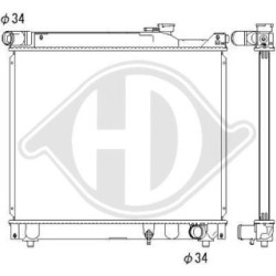Radiateur DCM3116 pour SUZUKI GRAND OE 1770068D00 DIEDERICHS