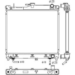 Radiator DIEDERICHS DCM3117 OE Ref 1770080A10000