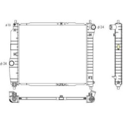 Radiator DIEDERICHS DCM3599 OE Ref 96536523
