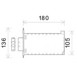 Interior Heat Exchanger DIEDERICHS DCM3835 OE Ref 77365588