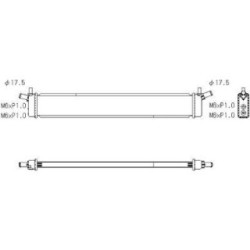 Radiator DIEDERICHS DCM3890 OE Ref G901002010