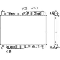 Radiator DIEDERICHS DCM3945 OE Ref C1B18005AA