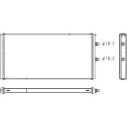 Radiator DIEDERICHS DCM3946 OE Ref 17 11 2 284 608