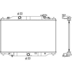 Radiator DIEDERICHS DCM3947 OE Ref PYFW15200