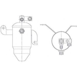 Dryer (Receiver Drier) DIEDERICHS DCT1061 OE Ref 961082908