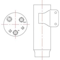 Dryer (Receiver Drier) DIEDERICHS DCT1090 OE Ref 46533979