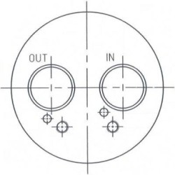 Dryer (Receiver Drier) DIEDERICHS DCT1235 OE Ref 3B0820193