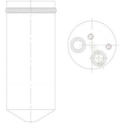 Dryer (Receiver Drier) DIEDERICHS DCT1275 OE Ref 96225633