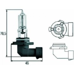 Spotlight Bulb DIEDERICHS LID10029 OE Ref N10130001