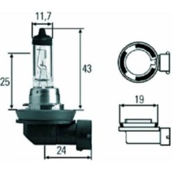 Spotlight Bulb DIEDERICHS LID10034 OE Ref YY04500835612