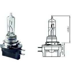 Headlight Bulb DIEDERICHS LID10036