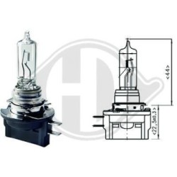 Ampoule de phare LID10036 DIEDERICHS