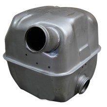 Centre/Rear Silencer DIESEL TECHNIC 1.12337 OE Ref 1387823