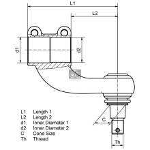 Gearshift Linkage Ball Head DIESEL TECHNIC 1.16331 OE Ref 310980 DIESEL TECHNIC