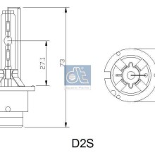 Headlight Bulb DIESEL TECHNIC 1.21595 OE Ref 0005440912