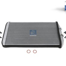 Heater Matrix DIESEL TECHNIC 7.74041 OE Ref 42569370