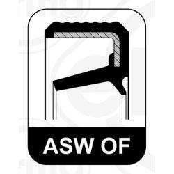 Joint d'étanchéité d'arbre de vilebrequin ELRING 007.750 pour SMART OE 0149977347 ELRING