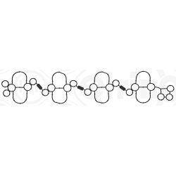 Joint de couvercle de culasse ELRING 103.680 pour AUDI, BENTLEY et plus encore... ELRING