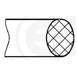 Cylinder Liner Seal Ring ELRING 131.020 OE Ref 51965010540